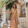 Amara Maxi Dress - Tangerine