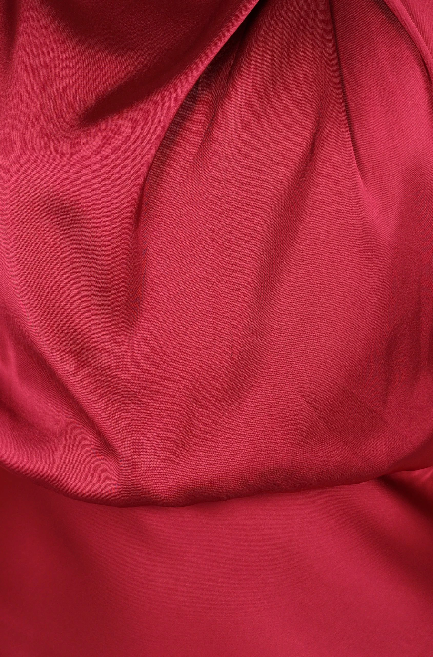 Anabelle Halter Neck Midi Dress - Berry 12 Anabelle Halter Neck Midi Dress - Berry - Image 12