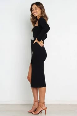 Aquerelle Dress - Black -Dress Shop petal and pup usa dresses aquerelle dress black 30711106863281