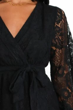 Aria Dress - Black -Dress Shop petal and pup usa dresses aria dress black 31698666160305