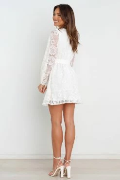 Aria Dress - White -Dress Shop petal and pup usa dresses aria dress white 31760596795569