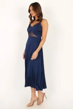 Ariel Dress - Navy -Dress Shop petal and pup usa dresses ariel dress navy 33779256885425