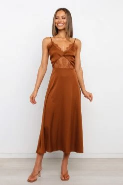 Ariel Dress - Rust -Dress Shop petal and pup usa dresses ariel dress rust 29634114289841