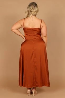 Ariel Dress - Rust -Dress Shop petal and pup usa dresses ariel dress rust 32407343268017