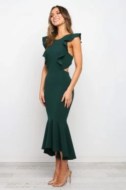 Avani Dress - Emerald -Dress Shop petal and pup usa dresses avani dress emerald 15007005016138