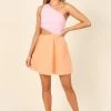 Averie Dress - Pink/Orange