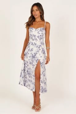 Azelia Dress - Blue Floral -Dress Shop petal and pup usa dresses azelia dress blue floral 33276588622001