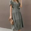 Barker Dress - Olive