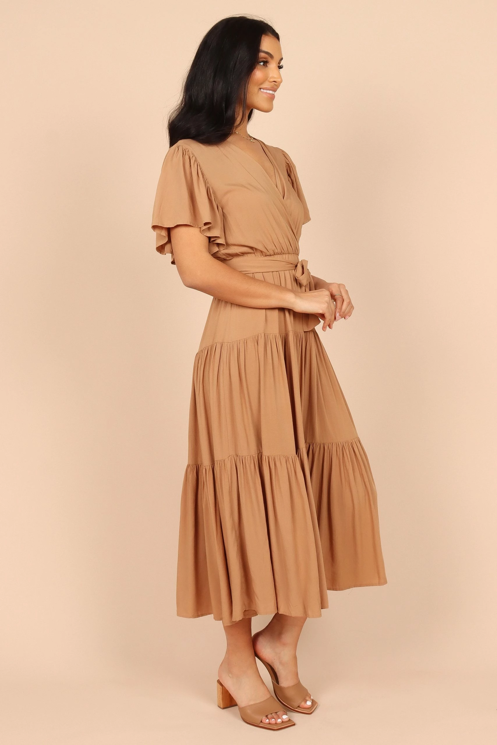 Barker Dress - Tan 8 Barker Dress - Tan - Image 8