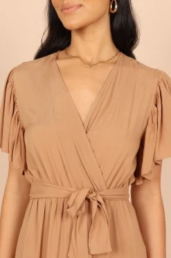 Dress Shop -Dress Shop petal and pup usa dresses barker dress tan 32398073528497