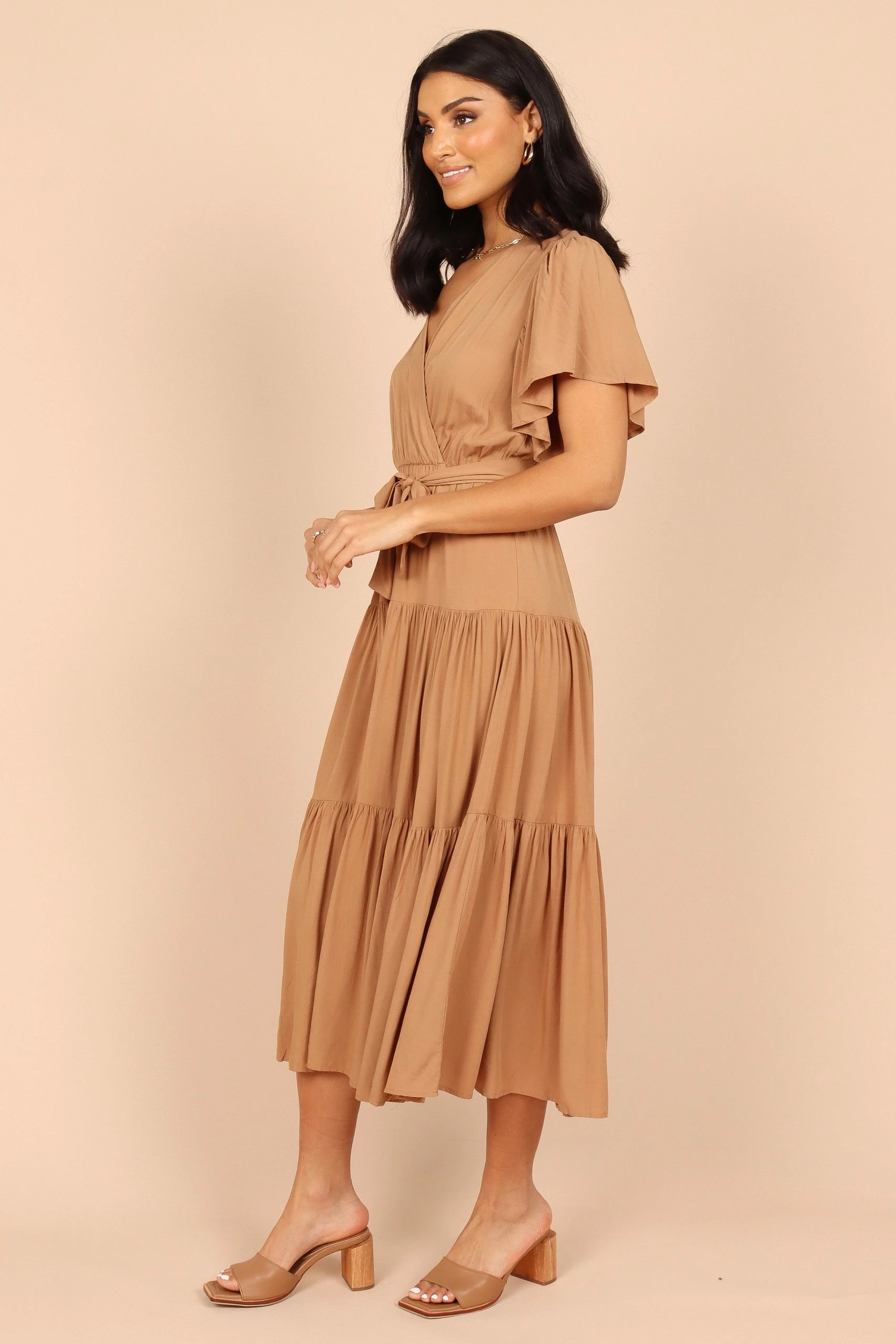 Barker Dress - Tan 9 Barker Dress - Tan - Image 9