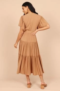 Barker Dress - Tan 15 Barker Dress - Tan -Dress Shop petal and pup usa dresses barker dress tan 32398073790641