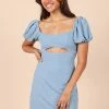 Baxie Mini Dress - Blue