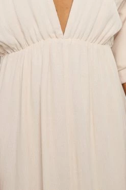 Bayview Dress - Beige -Dress Shop petal and pup usa dresses bayview dress beige 29647434875057