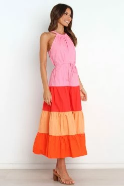 Becca Dress - Pink Splice -Dress Shop petal and pup usa dresses becca dress pink splice 31829314699441