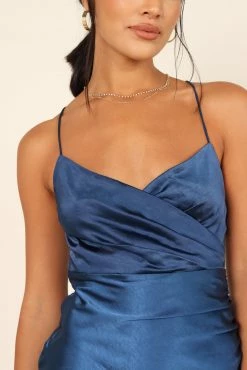 Bekett Dress - Navy -Dress Shop petal and pup usa dresses bekett dress navy 31906731425969