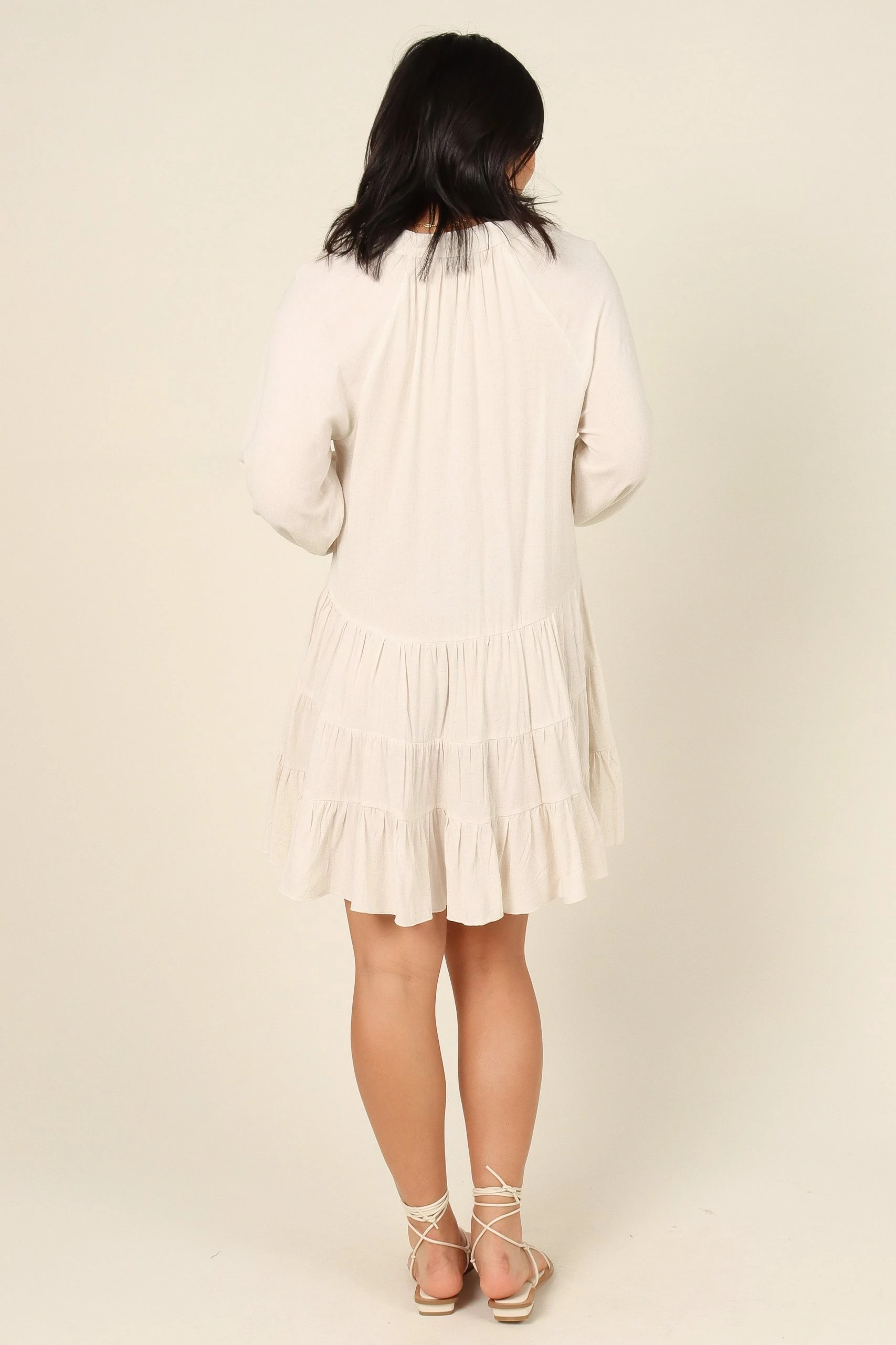 Beloved Dress - Beige 4 Beloved Dress - Beige - Image 4