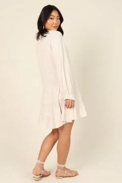 Beloved Dress - Beige 12 Beloved Dress - Beige -Dress Shop petal and pup usa dresses beloved dress beige 32111581757617