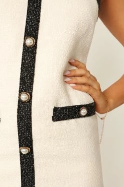 Blythe Mini Dress - Ivory -Dress Shop petal and pup usa dresses blythe mini dress ivory 33935879569585