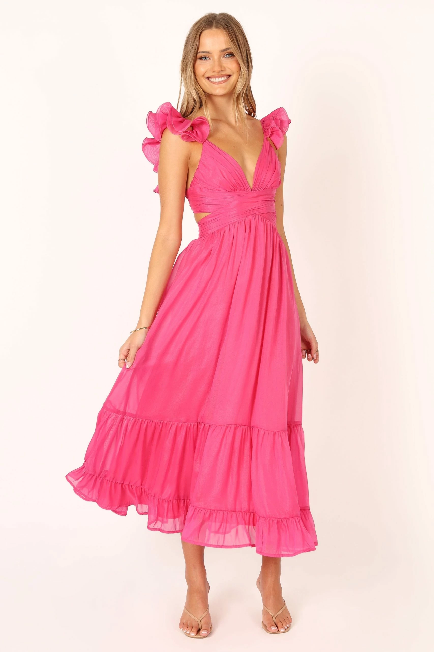 Bonito Midi Dress - Berry 1 Bonito Midi Dress - Berry