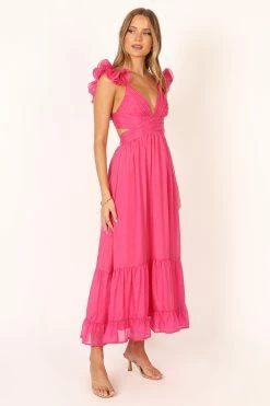 Bonito Midi Dress - Berry 13 Bonito Midi Dress - Berry -Dress Shop petal and pup usa dresses bonito maxi dress berry 33856920748209