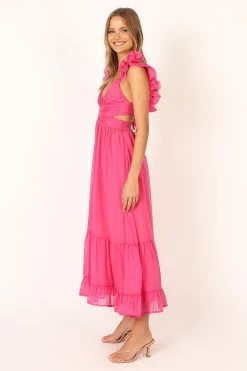 Bonito Midi Dress - Berry 16 Bonito Midi Dress - Berry -Dress Shop petal and pup usa dresses bonito maxi dress berry 33856920846513