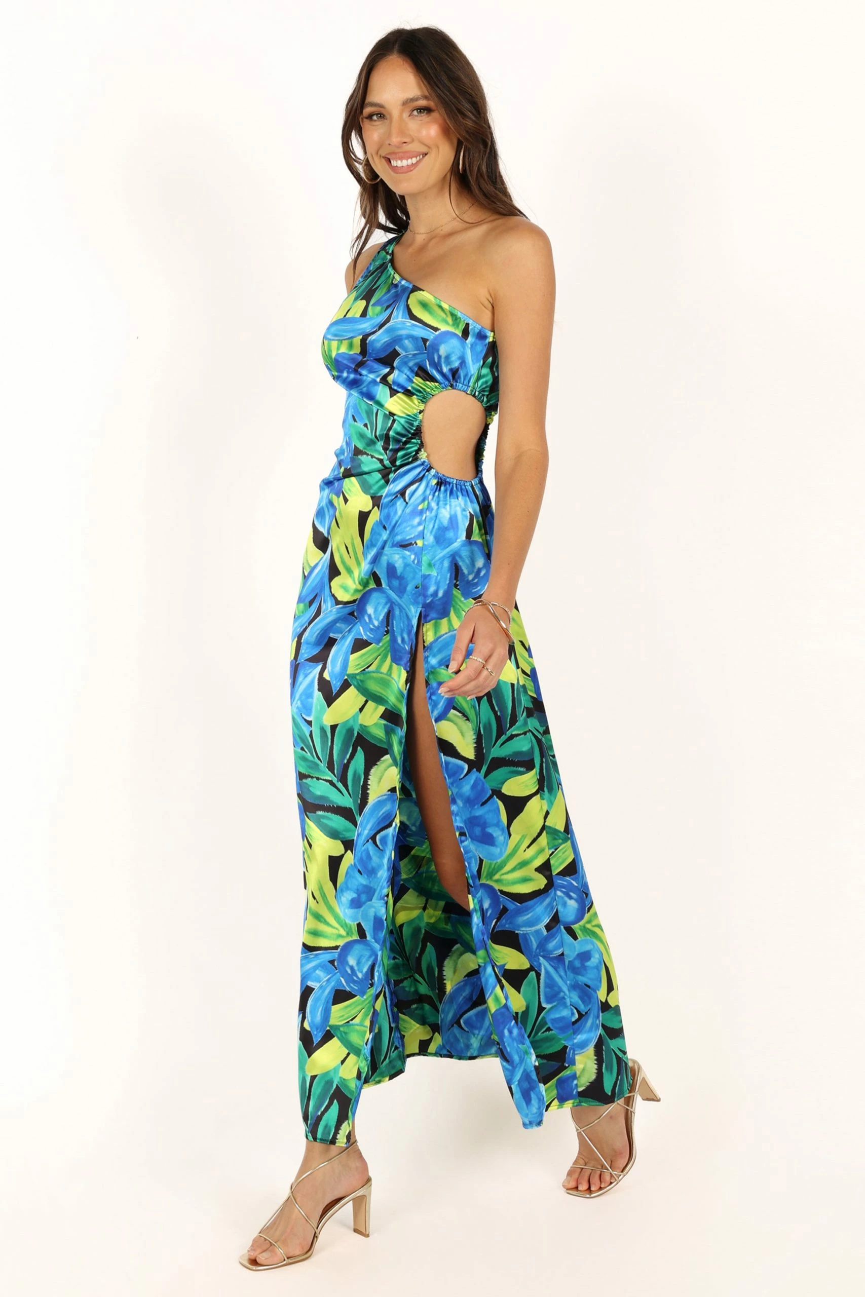 Brazilio Dress - Blue Floral 5 Brazilio Dress - Blue Floral - Image 5