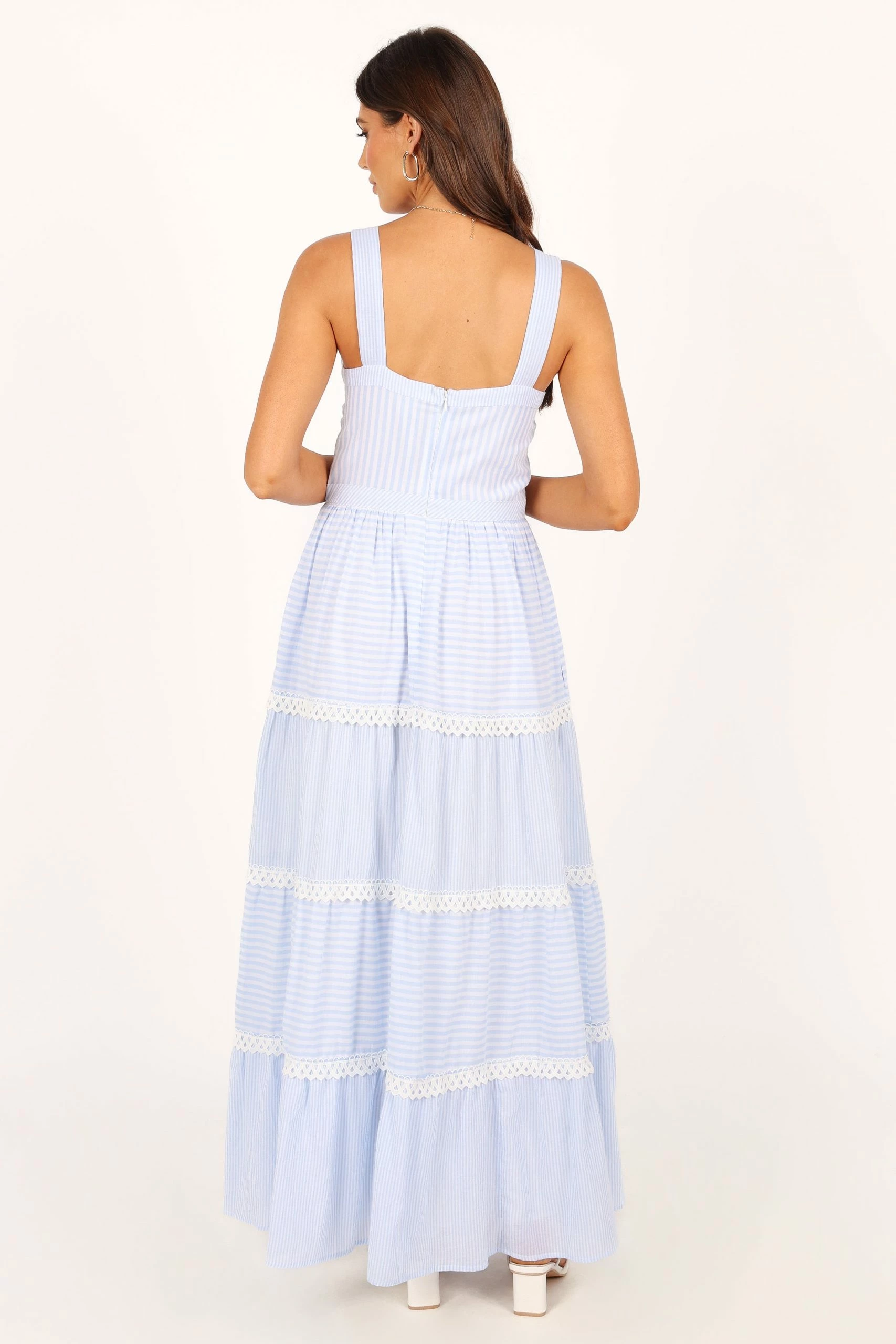 Camille Maxi Dress - Blue 9 Camille Maxi Dress - Blue - Image 9