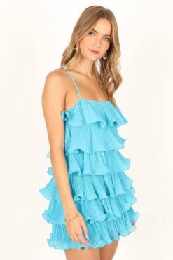 Camilo Mini Dress - Aqua -Dress Shop petal and pup usa dresses camilo mini dress aqua 33829478695089