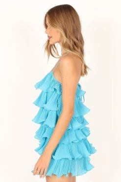 Camilo Mini Dress - Aqua -Dress Shop petal and pup usa dresses camilo mini dress aqua 33829478727857
