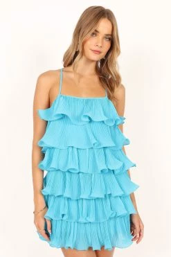 Camilo Mini Dress - Aqua -Dress Shop petal and pup usa dresses camilo mini dress aqua 33829478793393