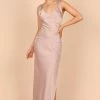 Carnation Cross Back Maxi Dress - Lilac
