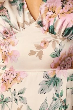 Casper Maxi Dress - Ecru Pink -Dress Shop petal and pup usa dresses casper maxi dress ecru pink 34007536959665