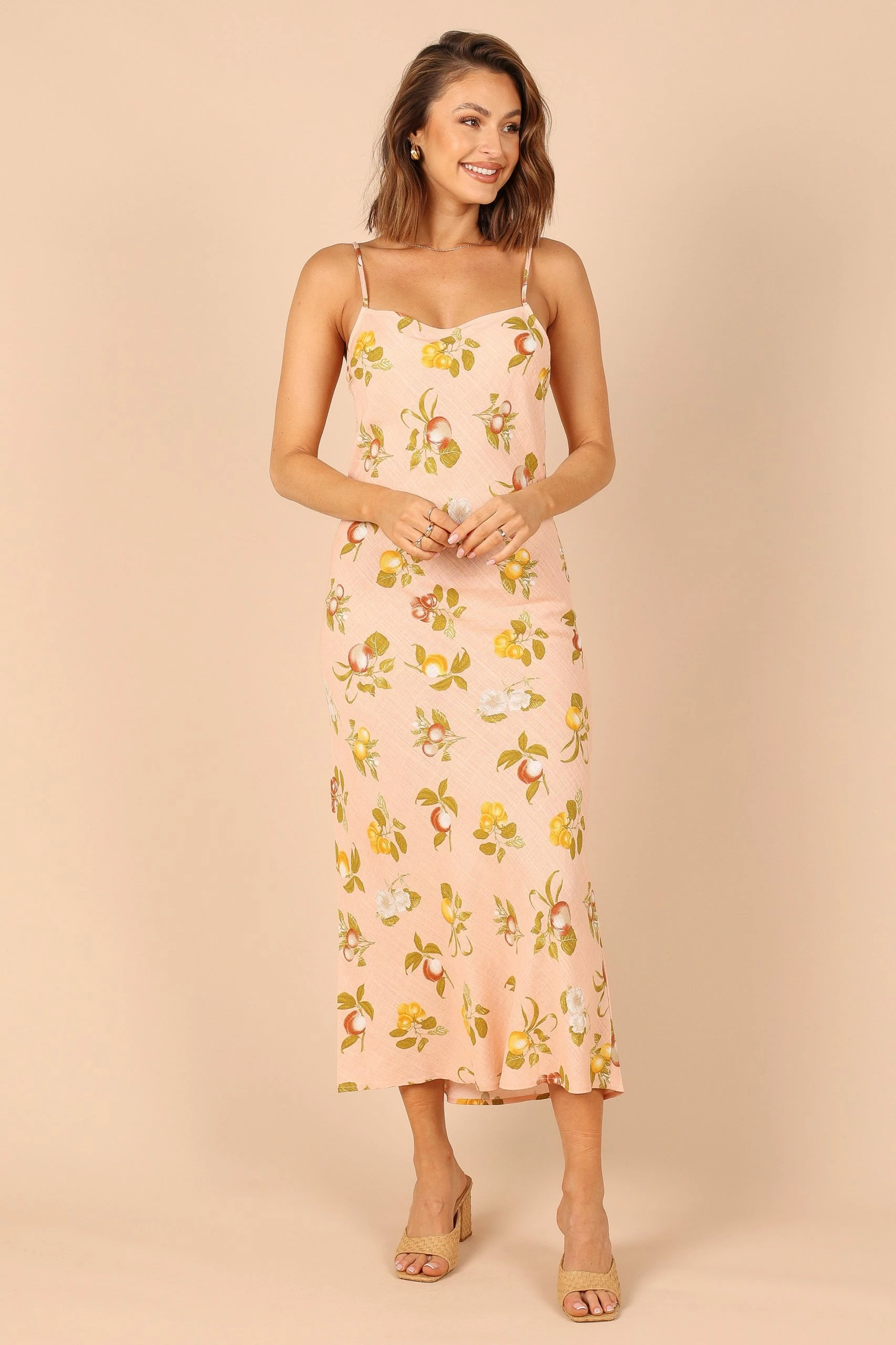 Cecily Slip Dress - Pink Floral 4 Cecily Slip Dress - Pink Floral - Image 4