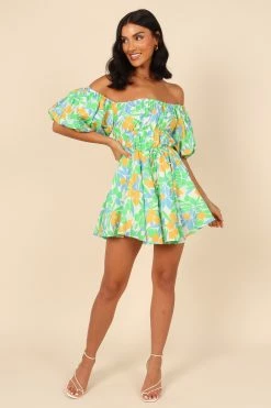 Charley Mini Dress - Floral -Dress Shop petal and pup usa dresses charley mini dress floral 32129782677681