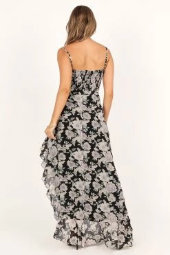 Charmaine Maxi Dress - Black Floral 11 Charmaine Maxi Dress - Black Floral -Dress Shop petal and pup usa dresses charmaine maxi dress black floral 33543064518833