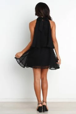 Chevron Dress - Black -Dress Shop petal and pup usa dresses chevron dress black 31362387214513