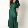 Ciara Maxi Dress - Dark Emerald