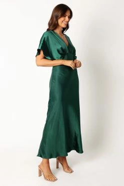 Ciara Maxi Dress - Dark Emerald 15 Ciara Maxi Dress - Dark Emerald -Dress Shop petal and pup usa dresses ciara maxi dress dark emerald 34007540400305