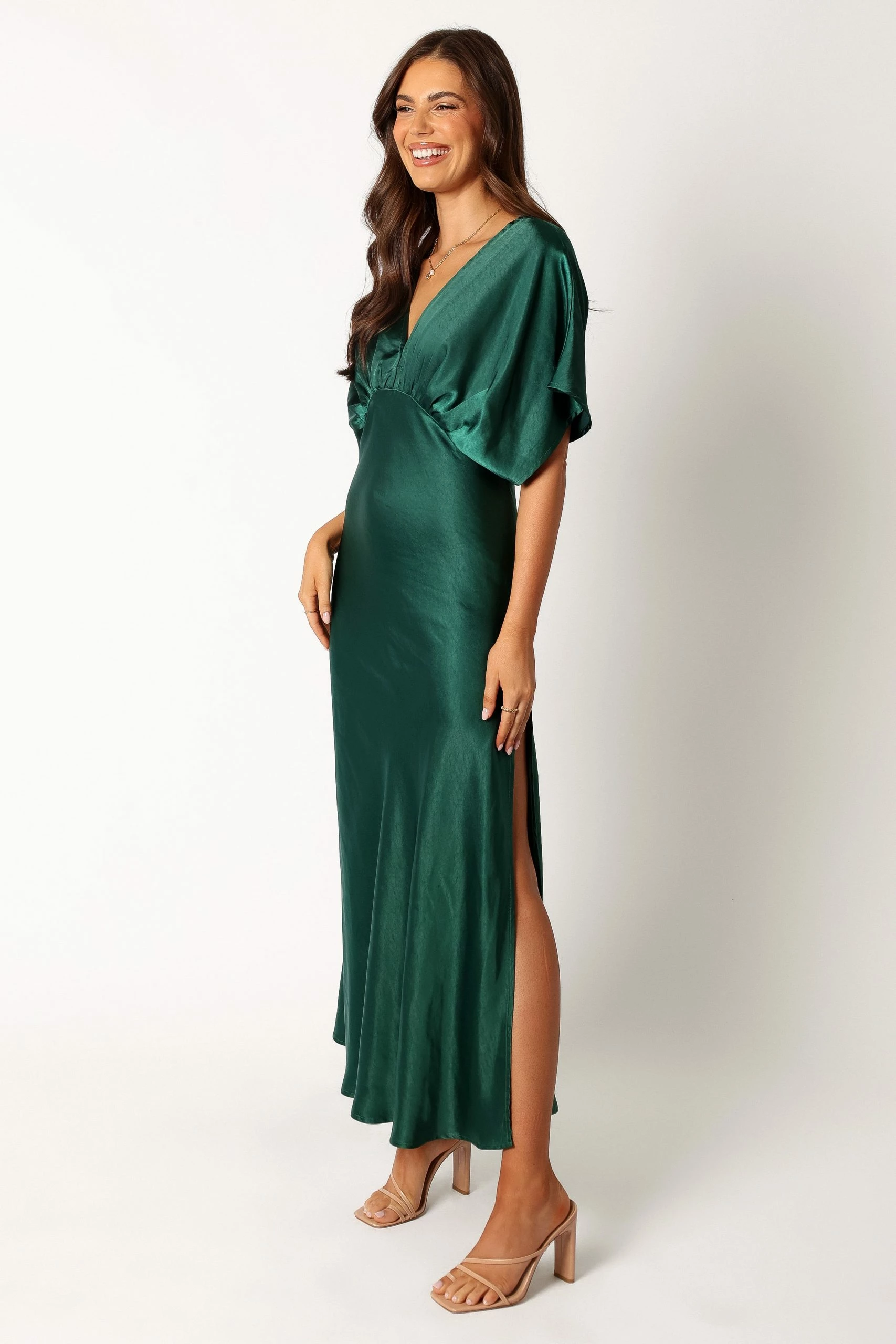 Ciara Maxi Dress - Dark Emerald 7 Ciara Maxi Dress - Dark Emerald - Image 7