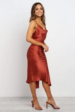 Cyprus Dress - Rust 28 Cyprus Dress - Rust -Dress Shop petal and pup usa dresses cyprus dress rust 29634229371057