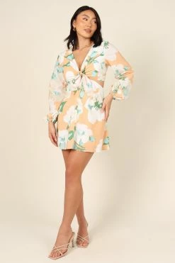 Daniella Dress - Tan -Dress Shop petal and pup usa dresses daniella dress tan 32066620457137