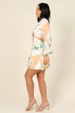 Daniella Dress - Tan -Dress Shop petal and pup usa dresses daniella dress tan 32066620489905