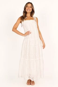 Danna Dress - White