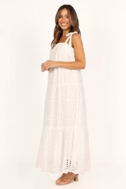 Danna Dress - White 10 Danna Dress - White -Dress Shop petal and pup usa dresses danna dress white 33378401976497