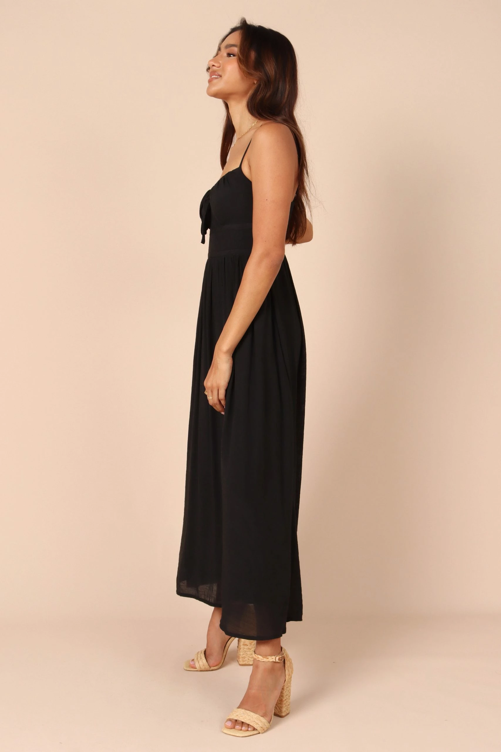 Darcie Sweetheart Neckline Maxi Dress - Black 5 Darcie Sweetheart Neckline Maxi Dress - Black - Image 5