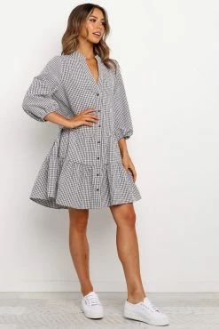 Daria Dress - Black -Dress Shop petal and pup usa dresses daria dress black 15010480750666