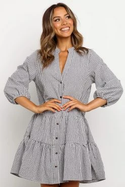 Daria Dress - Black -Dress Shop petal and pup usa dresses daria dress black m l 29651066159281