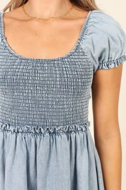 Delirium Dress - Blue -Dress Shop petal and pup usa dresses delirium dress blue 32020555235505