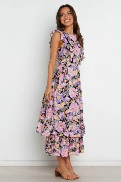 Delvita Dress - Black -Dress Shop petal and pup usa dresses delvita dress black 31097275023537